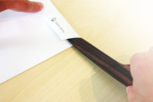 画像をギャラリービューアに読み込む, 縞黒檀 ペーパーナイフ